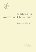 Logo:Jahrbuch für Antike und Christentum